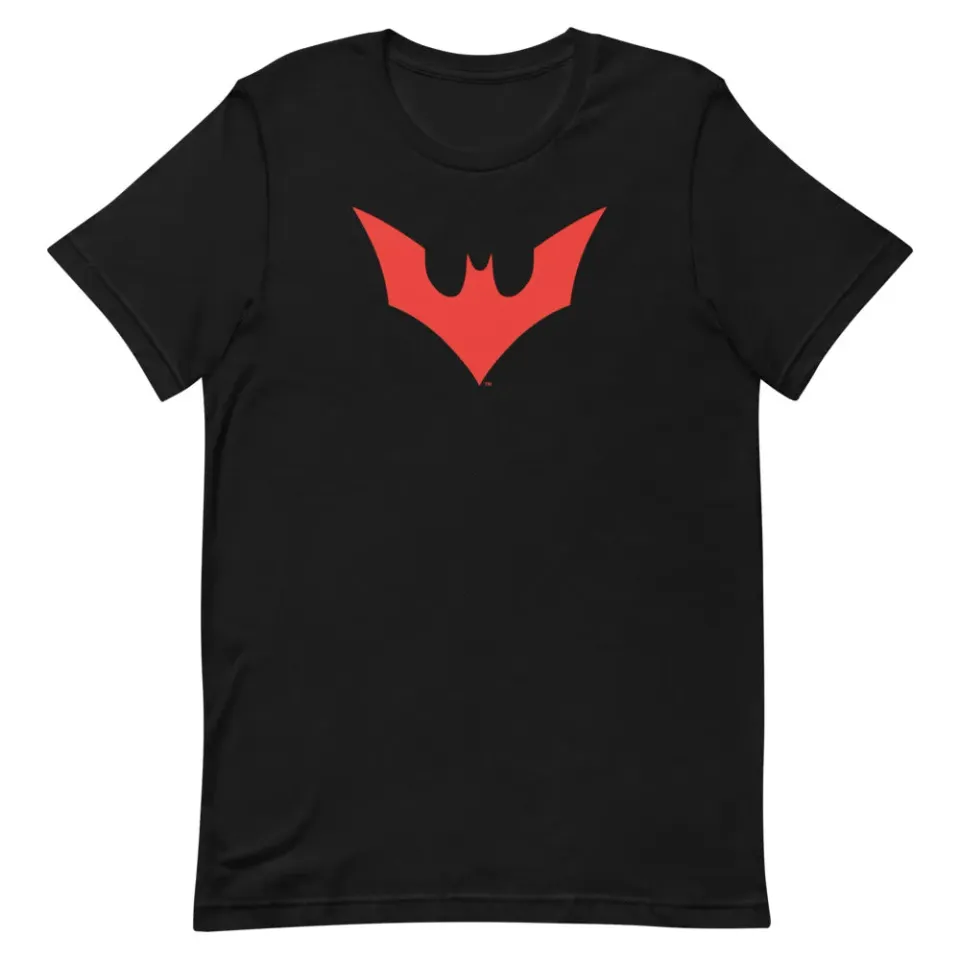 Batman Batman Beyond Batman Logo T-skjorte svart bomull