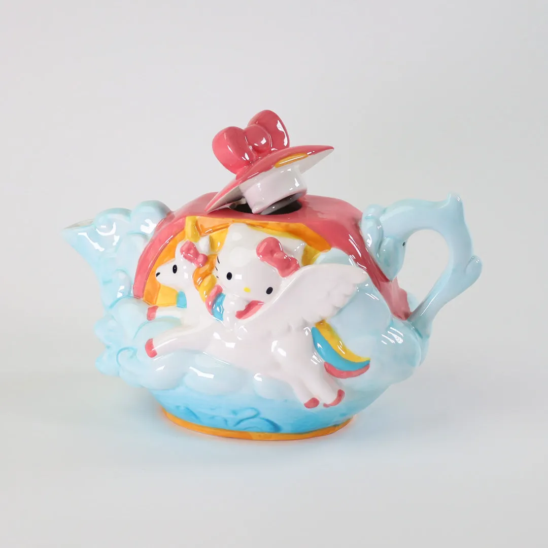 Hello Kitty Mystical Unicorn Ceramic Teapot tekanne