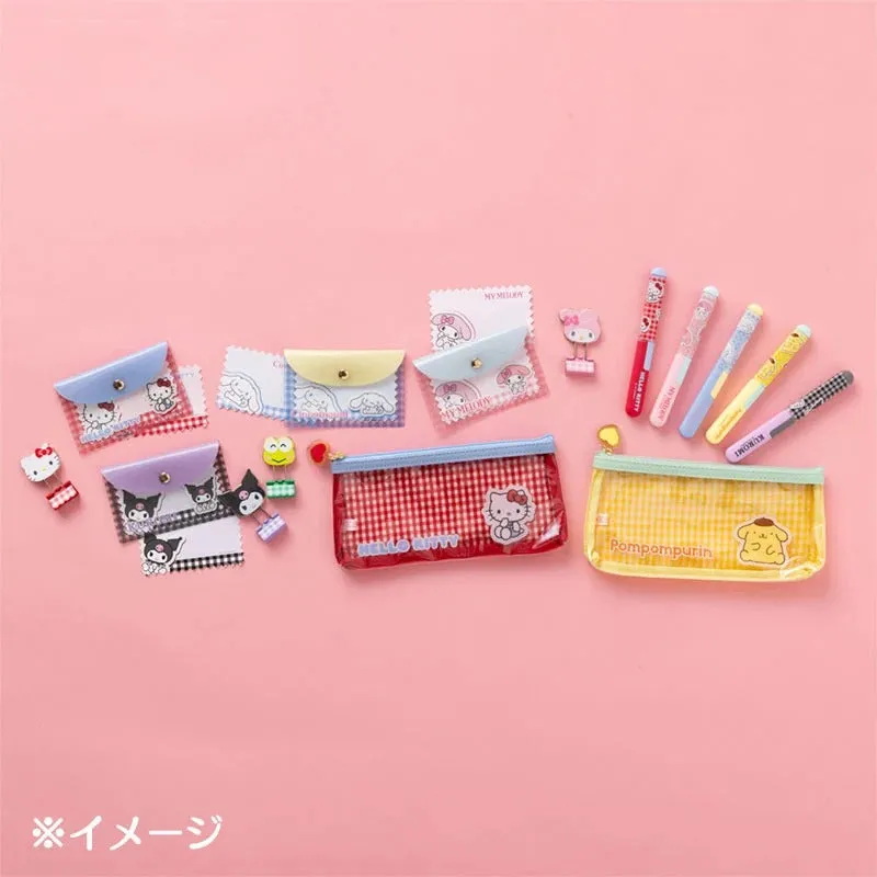 Hello Kitty Cinnamoroll Gingham Compact Scissors kompakt saks