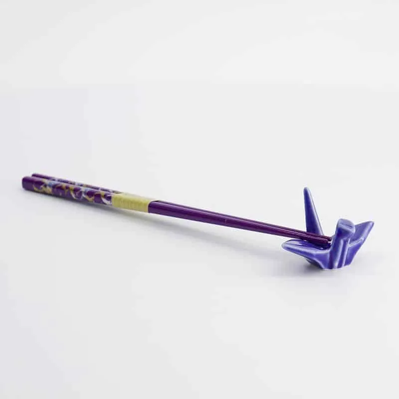Neo Tokyo Chopsticks Gift Box Crane spisepinner 5 par 22,5 cm bambus
