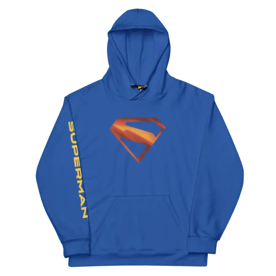 Batman SUPERMAN (2025 Movie) Last Son of Krypton hettegenser XS–6XL