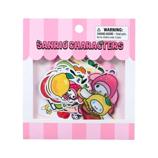 Hello Kitty Fruits Series Sanrio Characters 35 klistremerker frukt