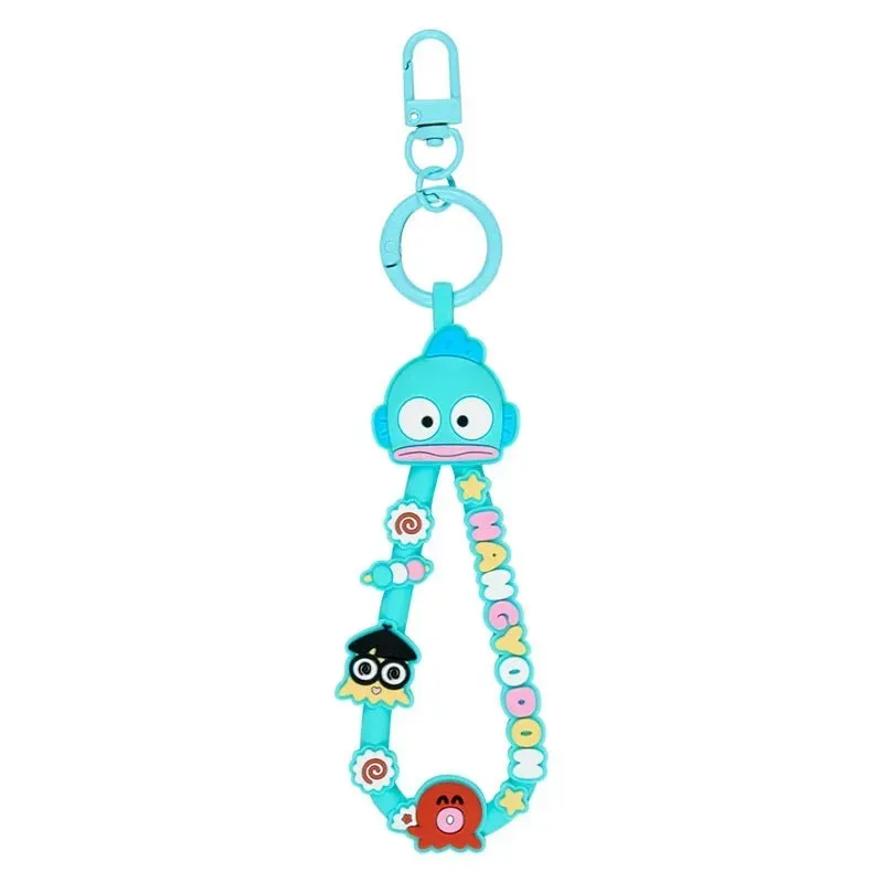 Hello Kitty Sanrio Character Award Series Hangyodon Carabiner Keychain nøkkelring