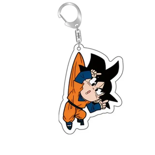 Neo Tokyo Dragon Ball Chibi Goku akrylnøkkelring 5 cm