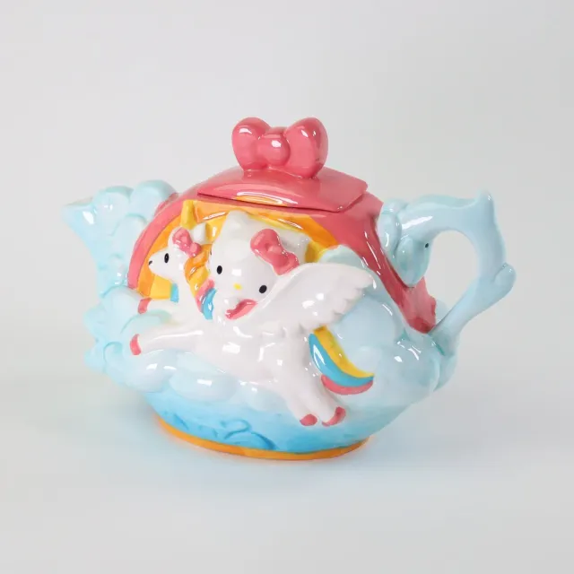 Hello Kitty Mystical Unicorn Ceramic Teapot tekanne