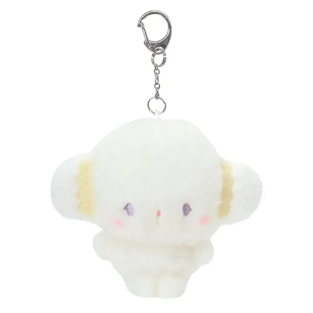Hello Kitty Cogimyun Cloud Nap Series Plush Mascot Keychain nøkkelring
