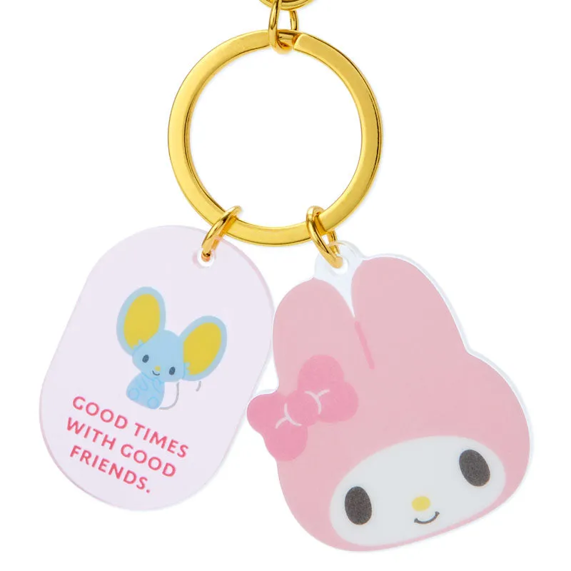 Hello Kitty Besties My Melody Besties Keychain nøkkelring akryl