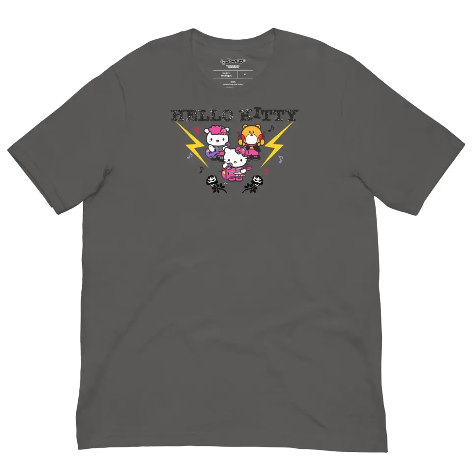 Hello Kitty Rock Show Trio Tee T-skjorte svart