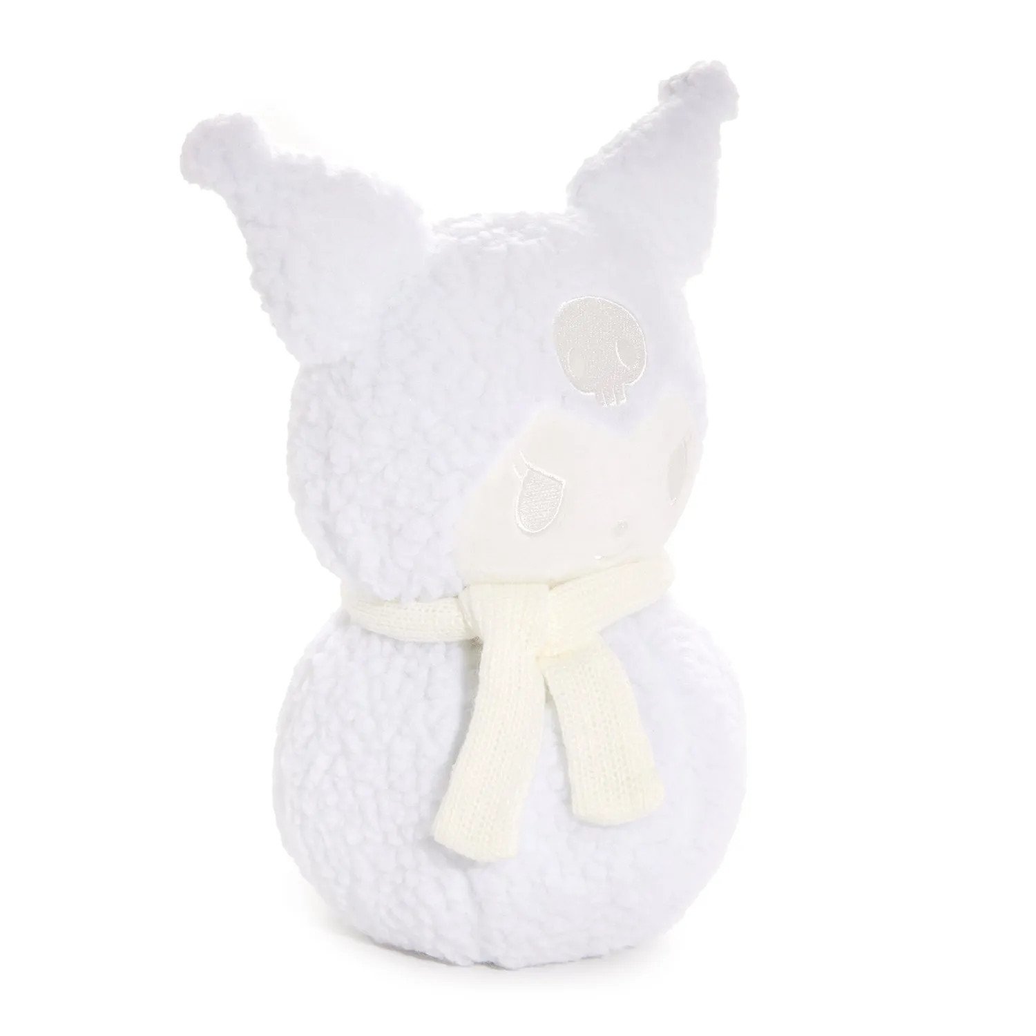 Hello Kitty Kuromi 10" Holiday Snowman Plush snømannbamse