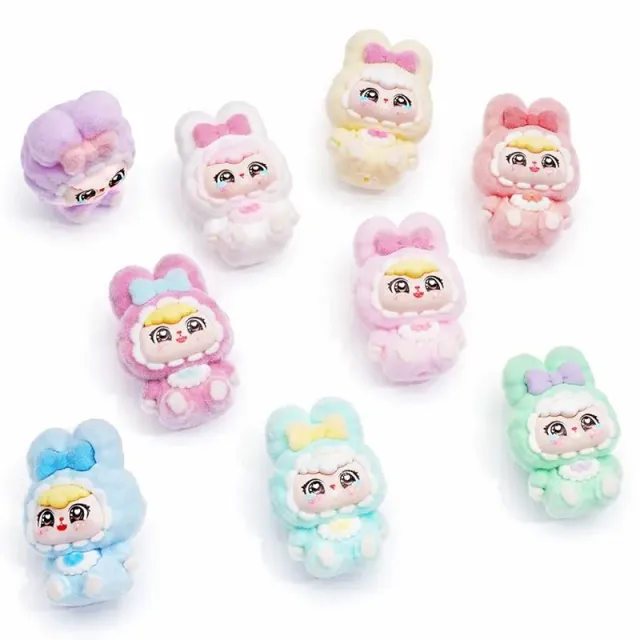 Neo Tokyo Colorful Rabbit Bunny nøkkelring blind box 4,4 cm