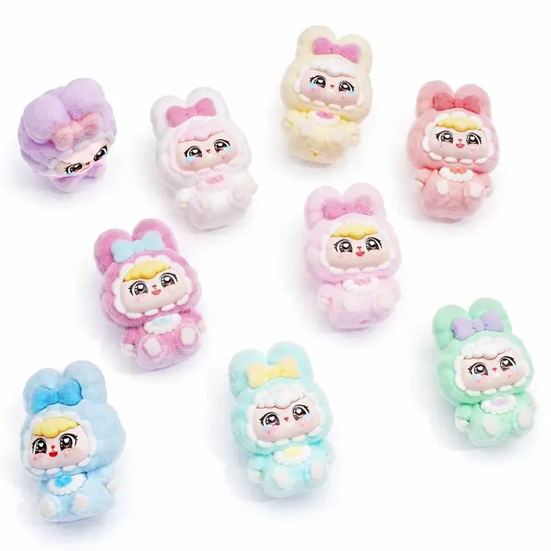 Neo Tokyo Colorful Rabbit Bunny nøkkelring blind box 4,4 cm