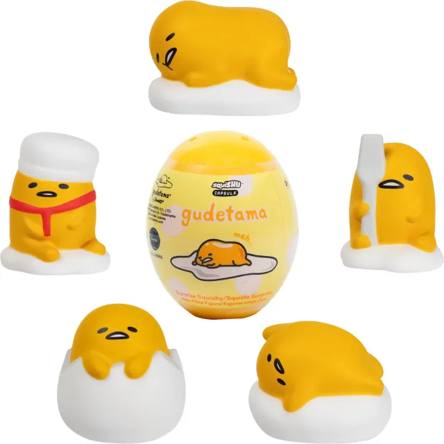 Hello Kitty Gudetama SquiSHU Capsule Series 2 klemmeleke 1 stk