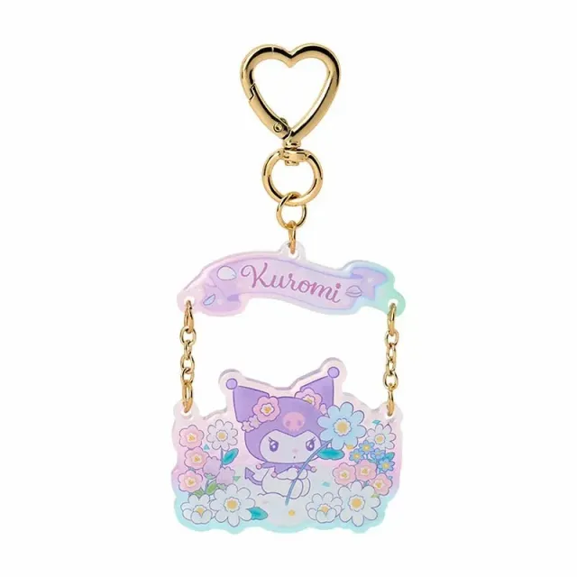 Hello Kitty Everyone is the Star Kuromi akrylnøkkelring