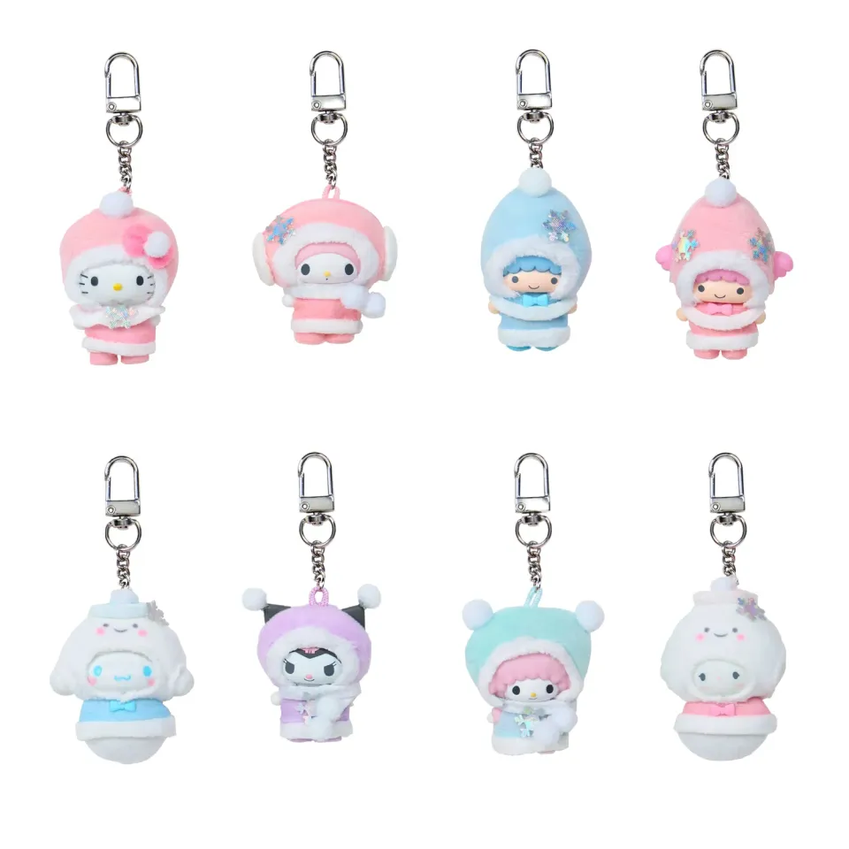 Hello Kitty Secret Chibittomo Series Snow Fairy nøkkelring blind box