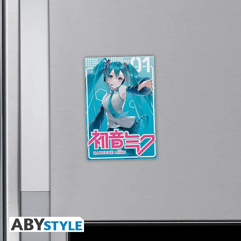 Neo Tokyo Vocaloid Hatsune Miku Wink Standard magnet 5,5 × 8 cm