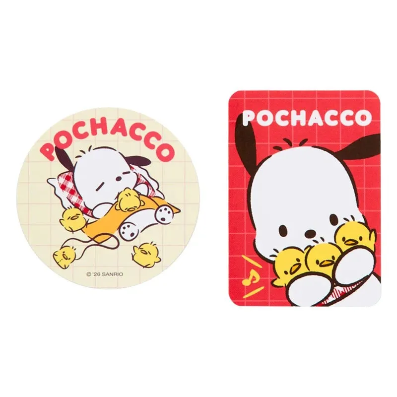 Hello Kitty Pochacco I Love Pi-Chans klistremerker 25 stk
