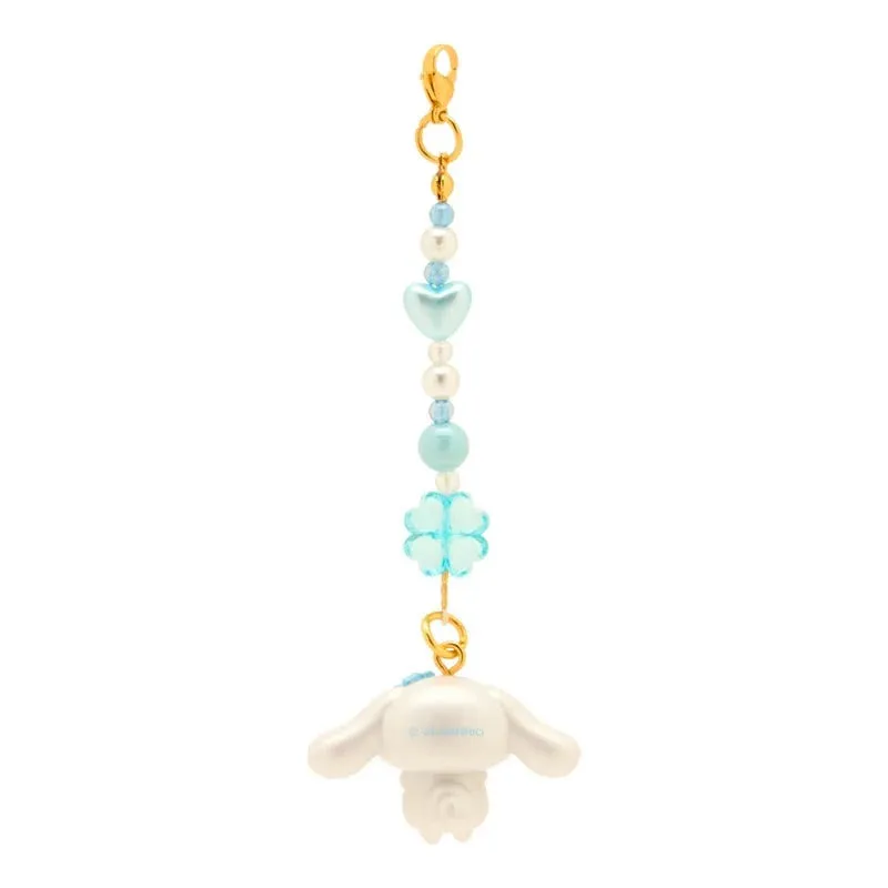 Hello Kitty Blue Clover Cinnamoroll Smartphone Charm mobilanheng blå