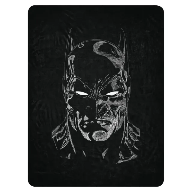 Batman Monochrome Knight sherpapledd 50 x 60 tommer