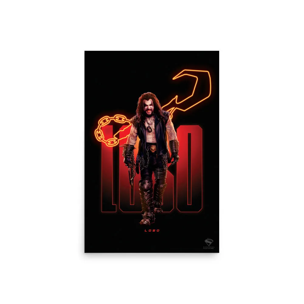 Batman SUPERGIRL (2026 Movie) Lobo plakat 24 × 36 tommer glanset