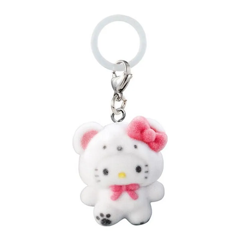 Neo Tokyo Sanrio Fluffy Snow Accessories Gacha nøkkelring tilfeldig variant