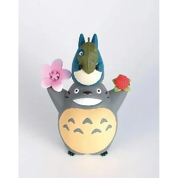 Neo Tokyo My Neighbor Totoro Stack & Balance Figure Set Totoro & Flower