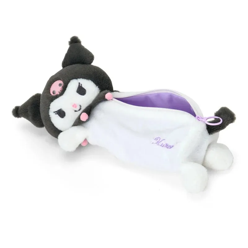 Kuromi Plush Pal Side Pose plysjpennal med glidelås