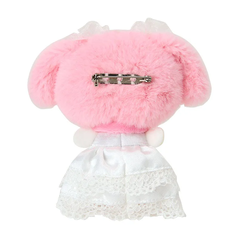 Hello Kitty Lady My Melody My Melody White Brooch brosje hvit kjole