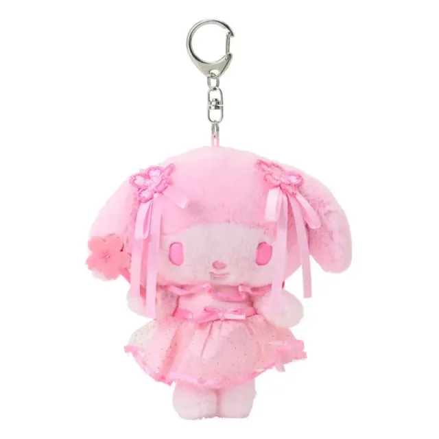 My Melody Cherry Blossom Fairies plysj nøkkelring med klemme