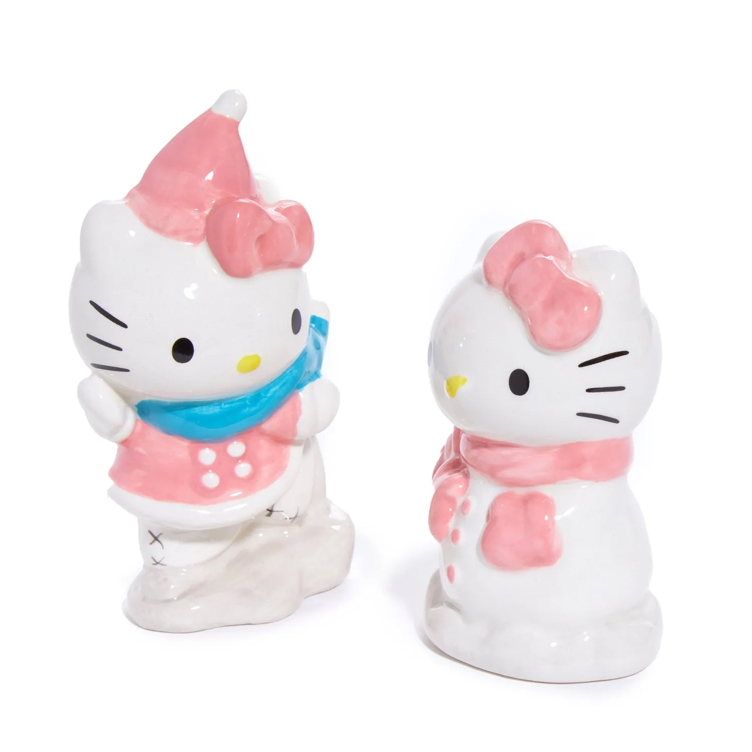 Hello Kitty Ceramic Holiday salt- og pepperbøsser Snow Play keramikk