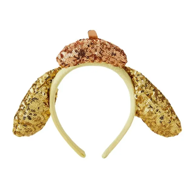 Hello Kitty Pompompurin Sequined Ear hårbøyle med paljetter