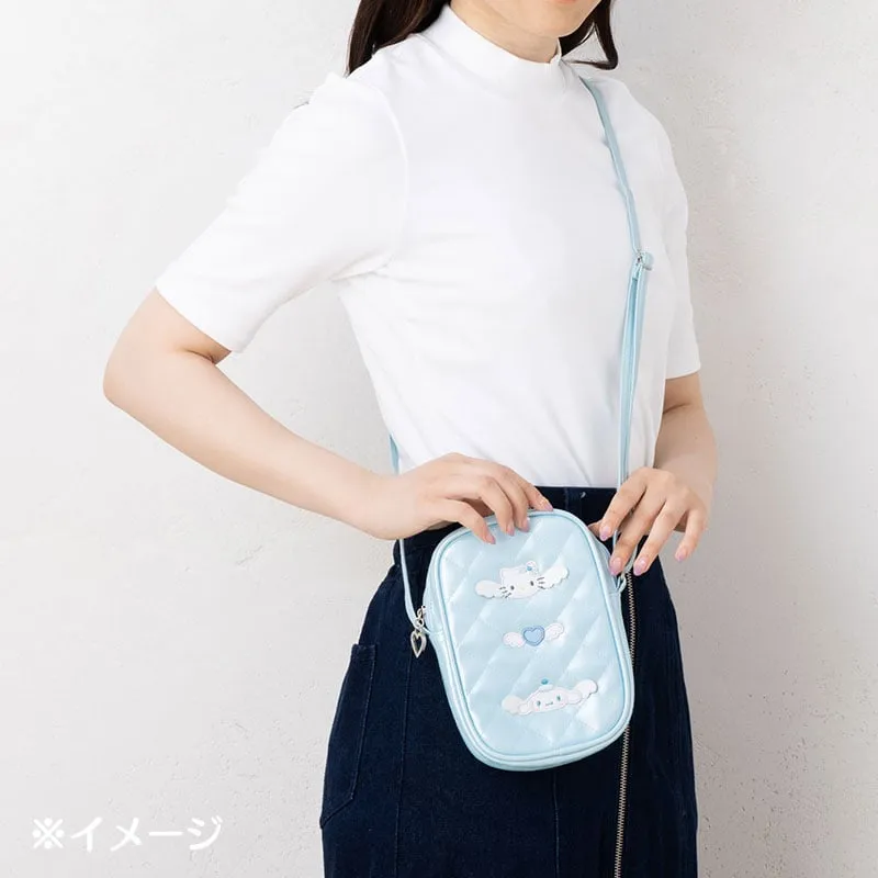 Hello Kitty Dreaming Angel Series Pt 2 Mini Crossbody-veske 5 × 1,5 × 8" quiltet