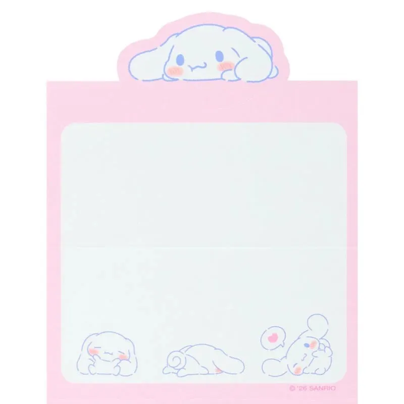 Hello Kitty Strike A Pose Cinnamoroll Mini Notes Memo Pad 3,1 × 5,5"