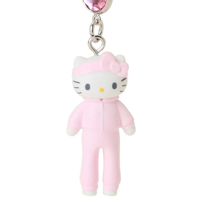Hello Kitty Sanrio Closet Collection Sporty Smartphone Charm PVC-akryl