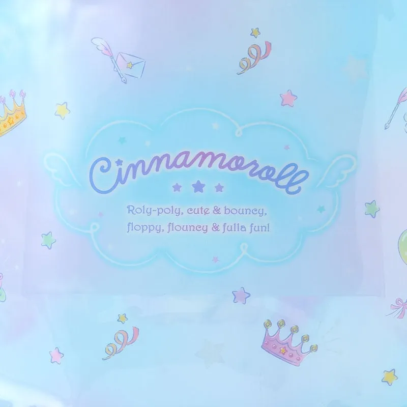 Hello Kitty Cinnamoroll gjennomsiktig totebag PVC