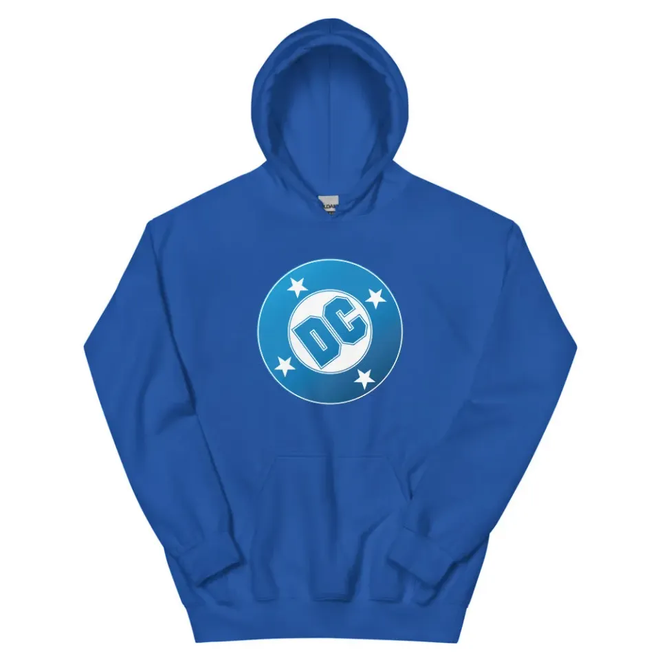 Batman DC Blue Logo hettegenser – Indigo Blue