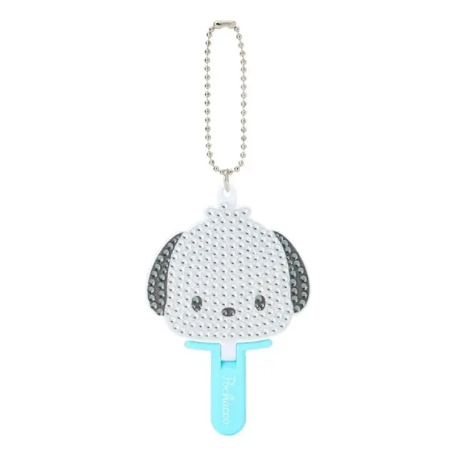 Hello Kitty Pochacco Mini Bling Mirror Charm speilanheng