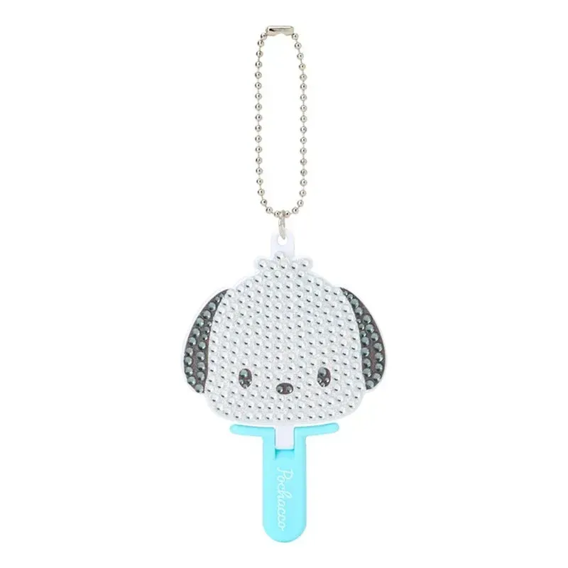 Hello Kitty Pochacco Mini Bling Mirror Charm speilanheng