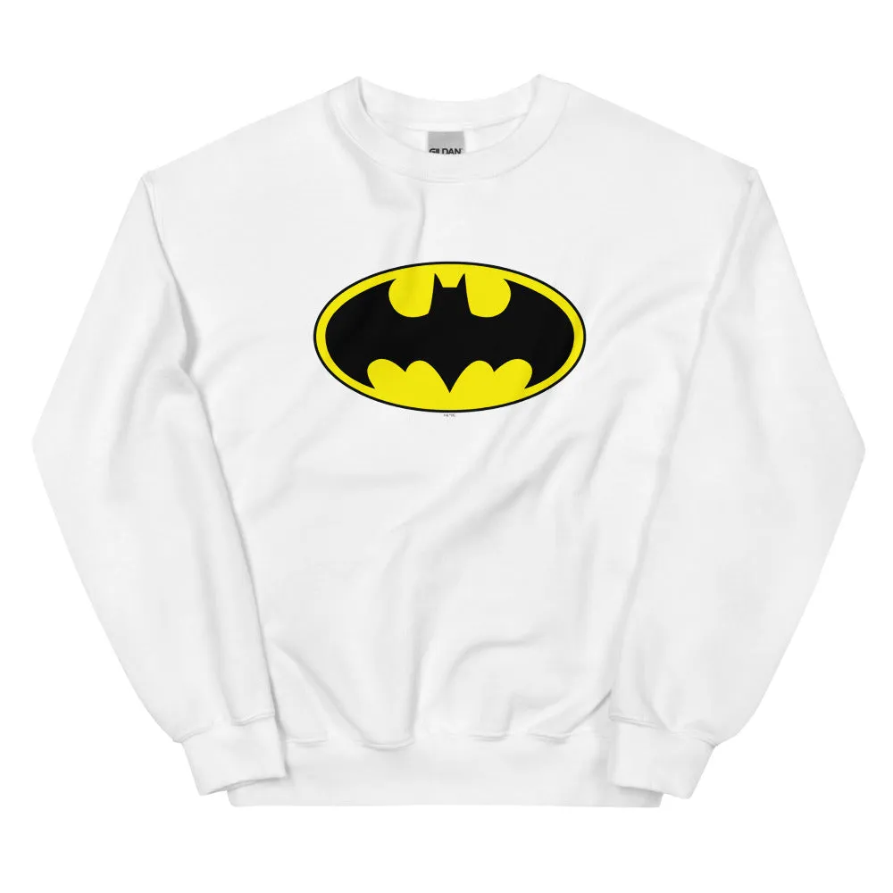 Batman Batman Logo Crewneck Sweatshirt genser svart