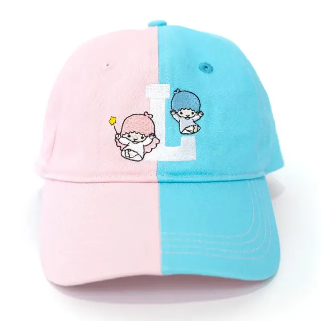 Hello Kitty LittleTwinStars x JapanLA Baseball Cap caps rosa/blå broderi