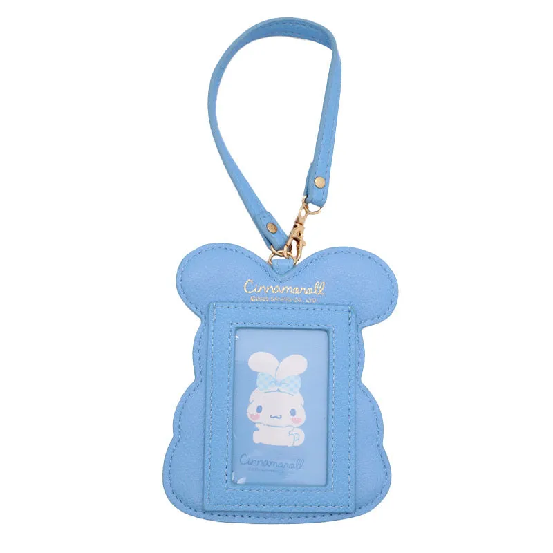 Hello Kitty Fluffy Heart Cinnamoroll kortholder med vindu