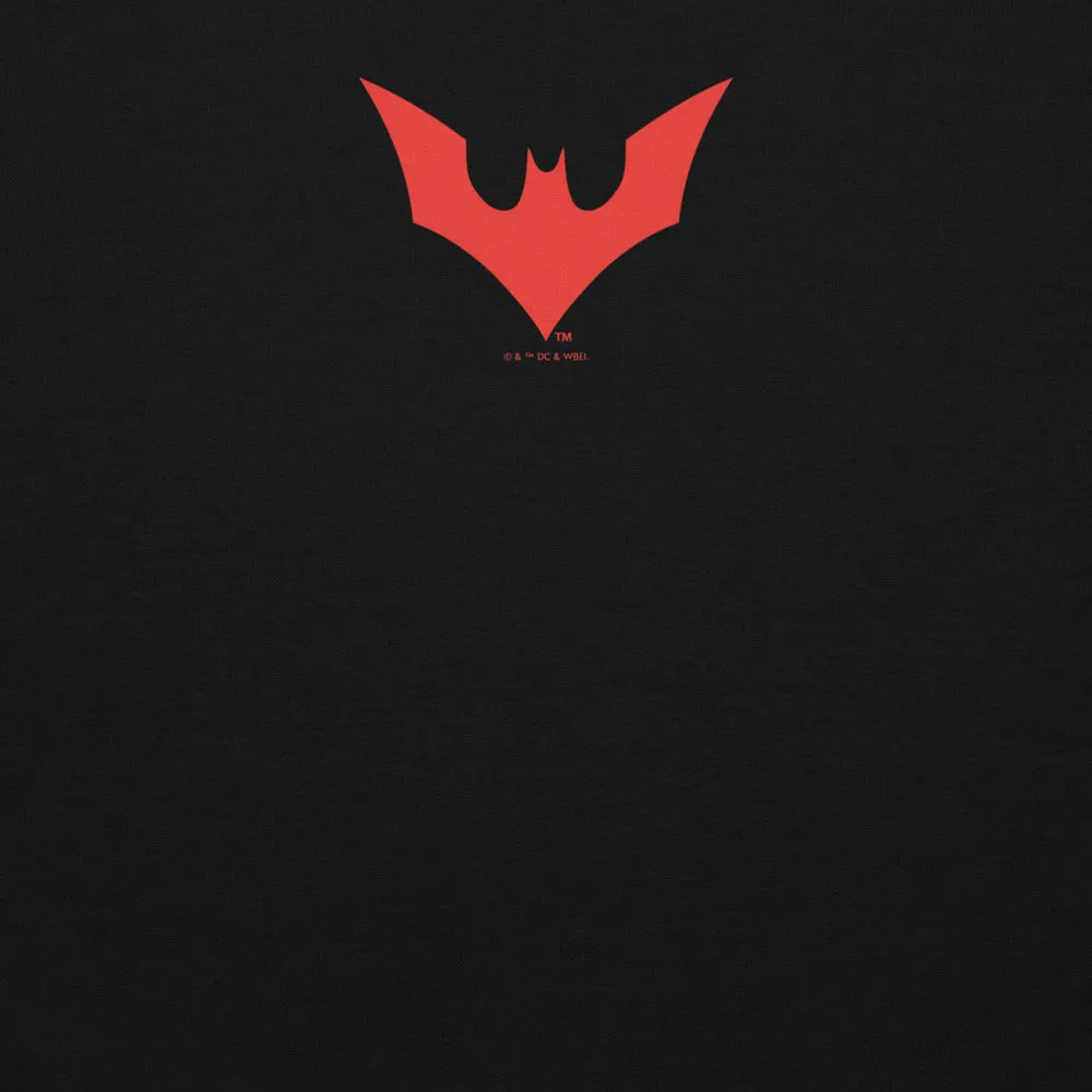 Batman Batman Beyond Light & Dark brodert hettegenser svart hvit