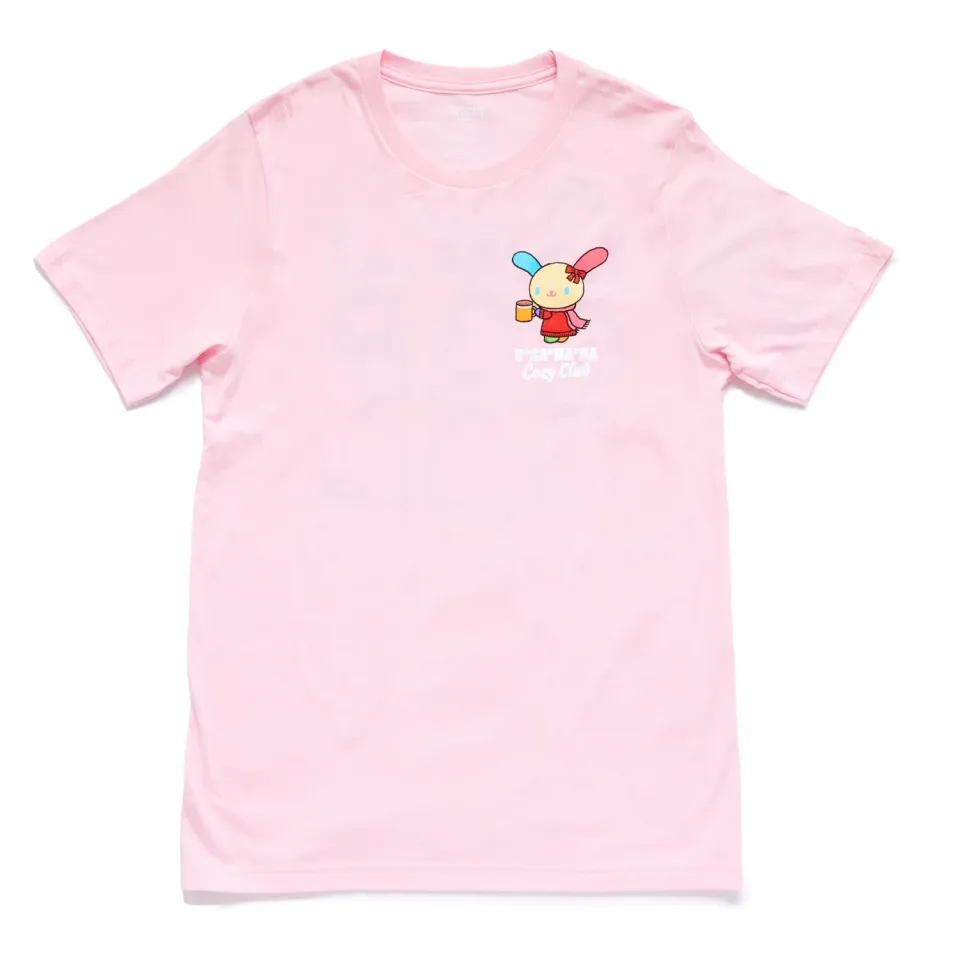 Hello Kitty U*SA*HA*NA Cozy Club T-skjorte voksen rosa