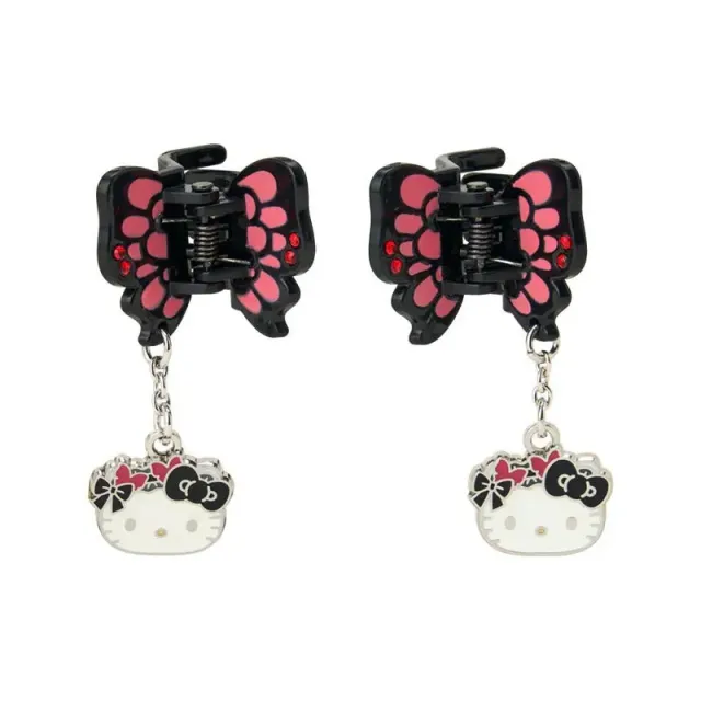 Hello Kitty Mini Hair Claw Set Monarch Butterfly Series hårklyper 2-pakning