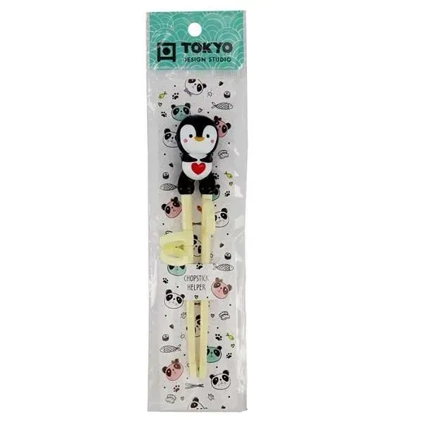 Neo Tokyo Training Chopsticks Penguin treningsspisepinner 18 cm