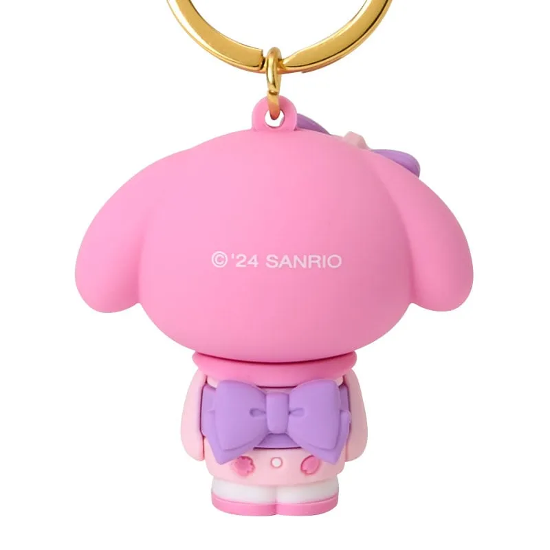 My Melody Signature Keychain Kimono Series nøkkelring gull