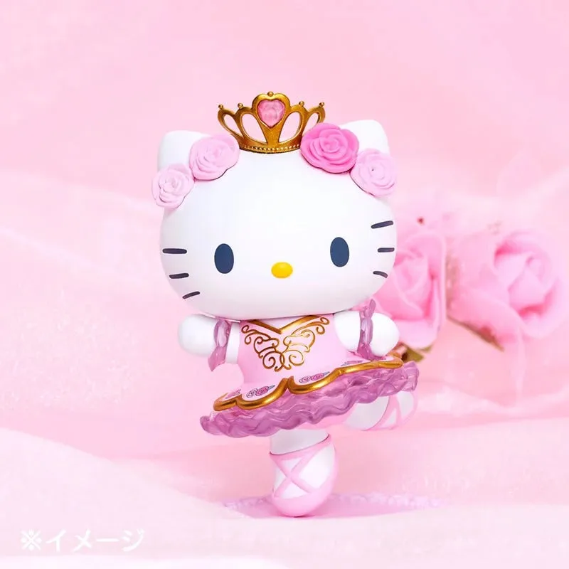 Hello Kitty Kawaii Ballet dansefigur minifigur med sokkel