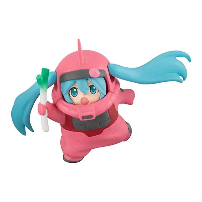 Neo Tokyo Vocaloid Hatsune Miku x Gundam minifigur tilfeldig 5 cm PVC