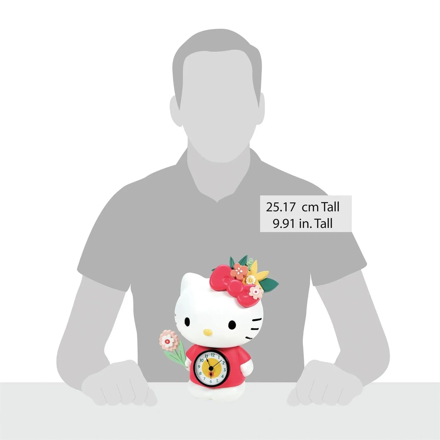 Hello Kitty Blossoms Desk Clock bordklokke blomster