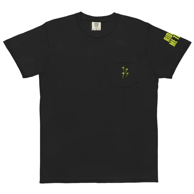 Batman The Riddler Comfort Colors Pocket T-skjorte svart