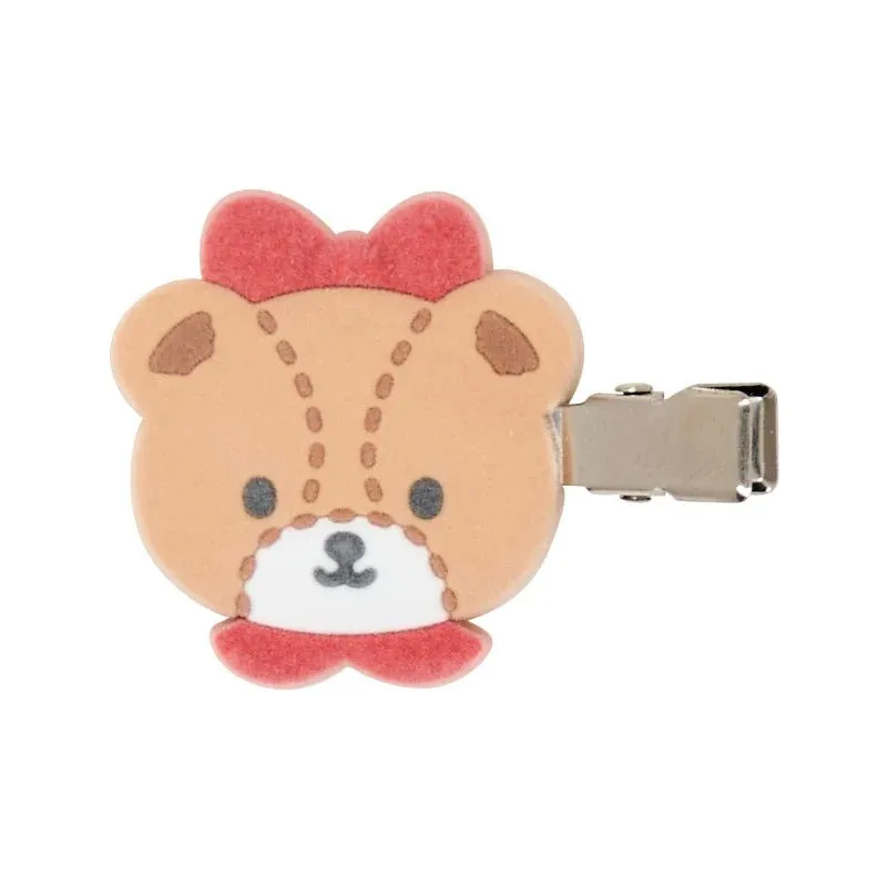 Hello Kitty Besties hårklyper 2-pakning med flocket overflate